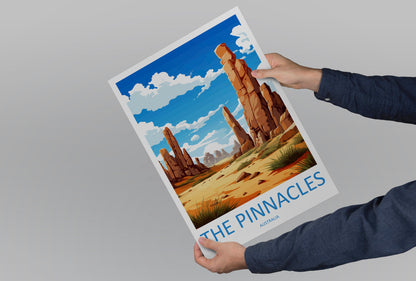 The Pinnacles Travel Print Wall Art The Pinnacles Wall Hanging Home Décor The Pinnacles Gift Art Lovers Wall Art Australia Poster Decor