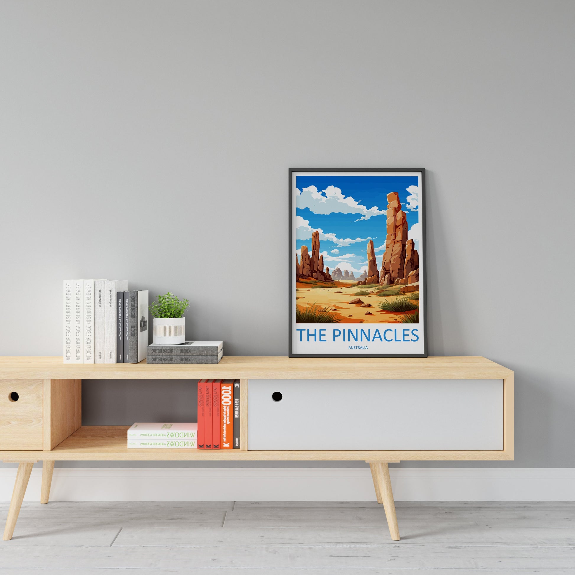 The Pinnacles Travel Print Wall Art The Pinnacles Wall Hanging Home Décor The Pinnacles Gift Art Lovers Wall Art Australia Poster Decor