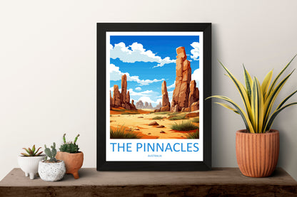 The Pinnacles Travel Print Wall Art The Pinnacles Wall Hanging Home Décor The Pinnacles Gift Art Lovers Wall Art Australia Poster Decor