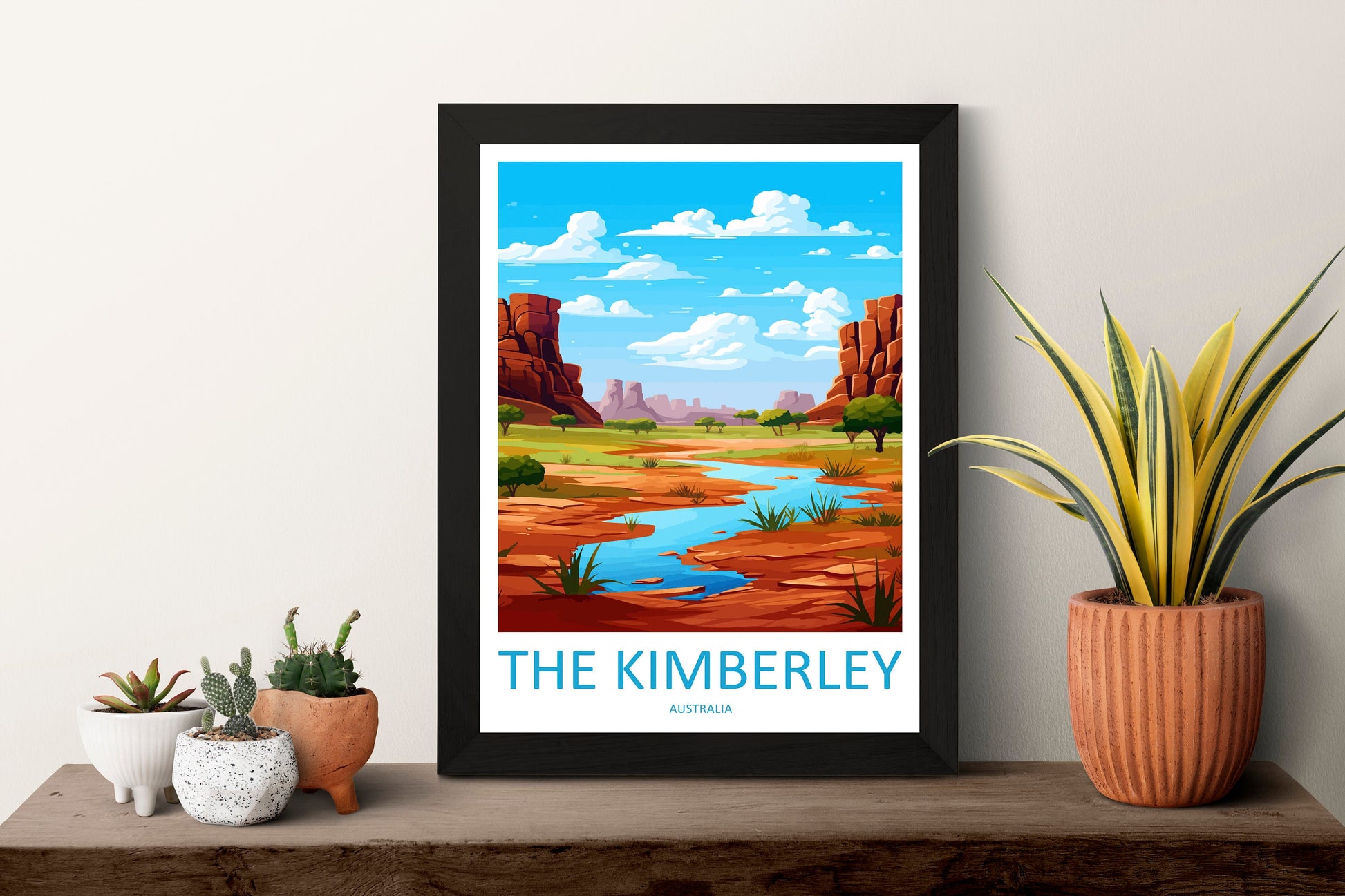 The Kimberley Travel Print Wall Art The Kimberley Wall Hanging Home Décor The Kimberley Gift Art Lovers Wall Art Australia Poster Decor