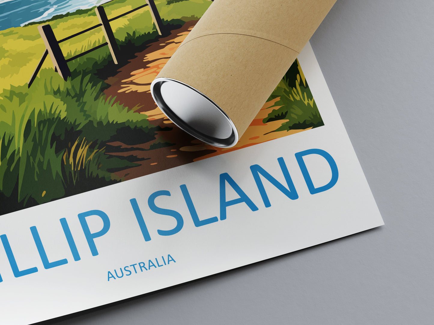 Phillip Island Travel Print Wall Art Phillip Island Wall Hanging Home Décor Phillip Island Gift Art Lovers Wall Art Australia Poster Deco