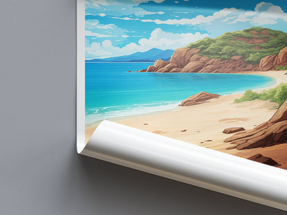 Magnetic Island Travel Print Wall Art Magnetic Island Wall Hanging Home Décor Magnetic Island Gift Art Lovers Wall Art Australia Poster Deco