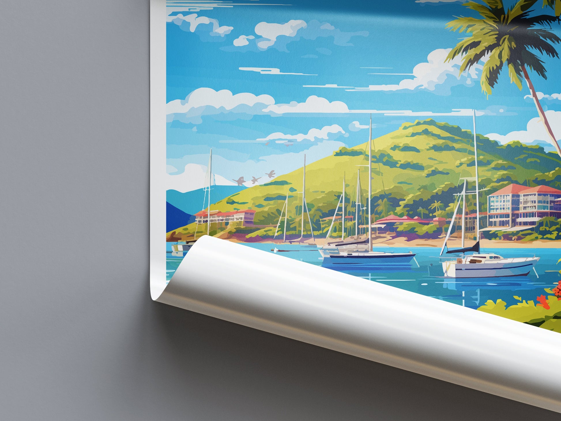 Hamilton Island Travel Print Wall Art Hamilton Island Wall Hanging Home Décor Hamilton Island Gift Art Lovers Wall Art Australia Poster Deco