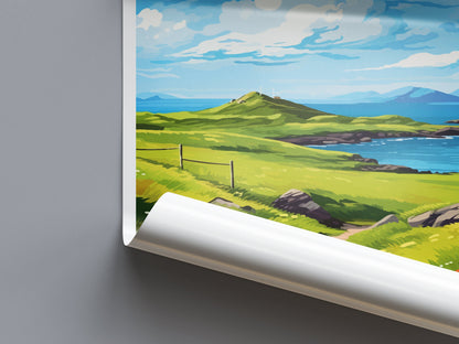 Isle Of Scalpay Travel Print Wall Art Isle Of Scalpay Wall Hanging Home Décor Isle Of Scalpay Gift Art Lovers Scotland Art Lover Travel Gift