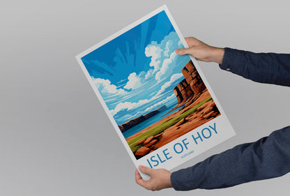 Isle Of Hoy Travel Print Wall Art Isle Of Hoy Wall Hanging Home Décor Isle Of Hoy Gift Art Lovers Scotland Art Lover Travel Gift