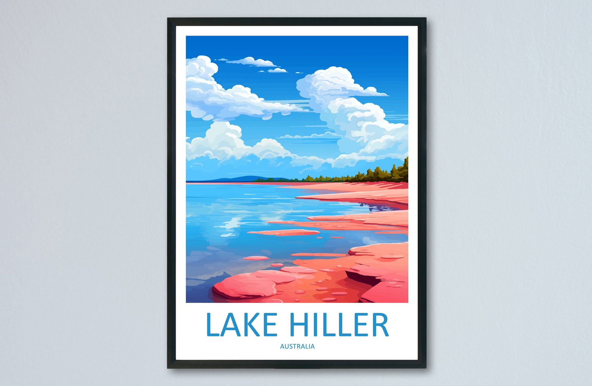 Lake Miller Travel Print Wall Art Lake Miller Wall Hanging Home Décor Lake Miller Gift Art Lovers Australia Art Lover Gift