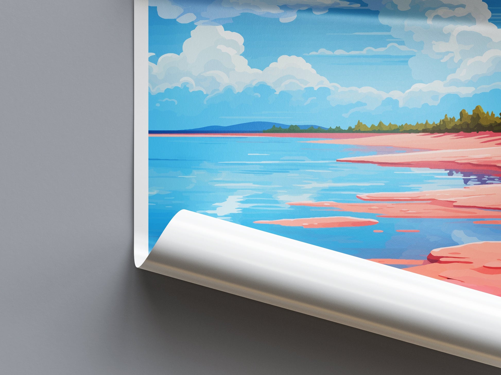 Lake Miller Travel Print Wall Art Lake Miller Wall Hanging Home Décor Lake Miller Gift Art Lovers Australia Art Lover Gift