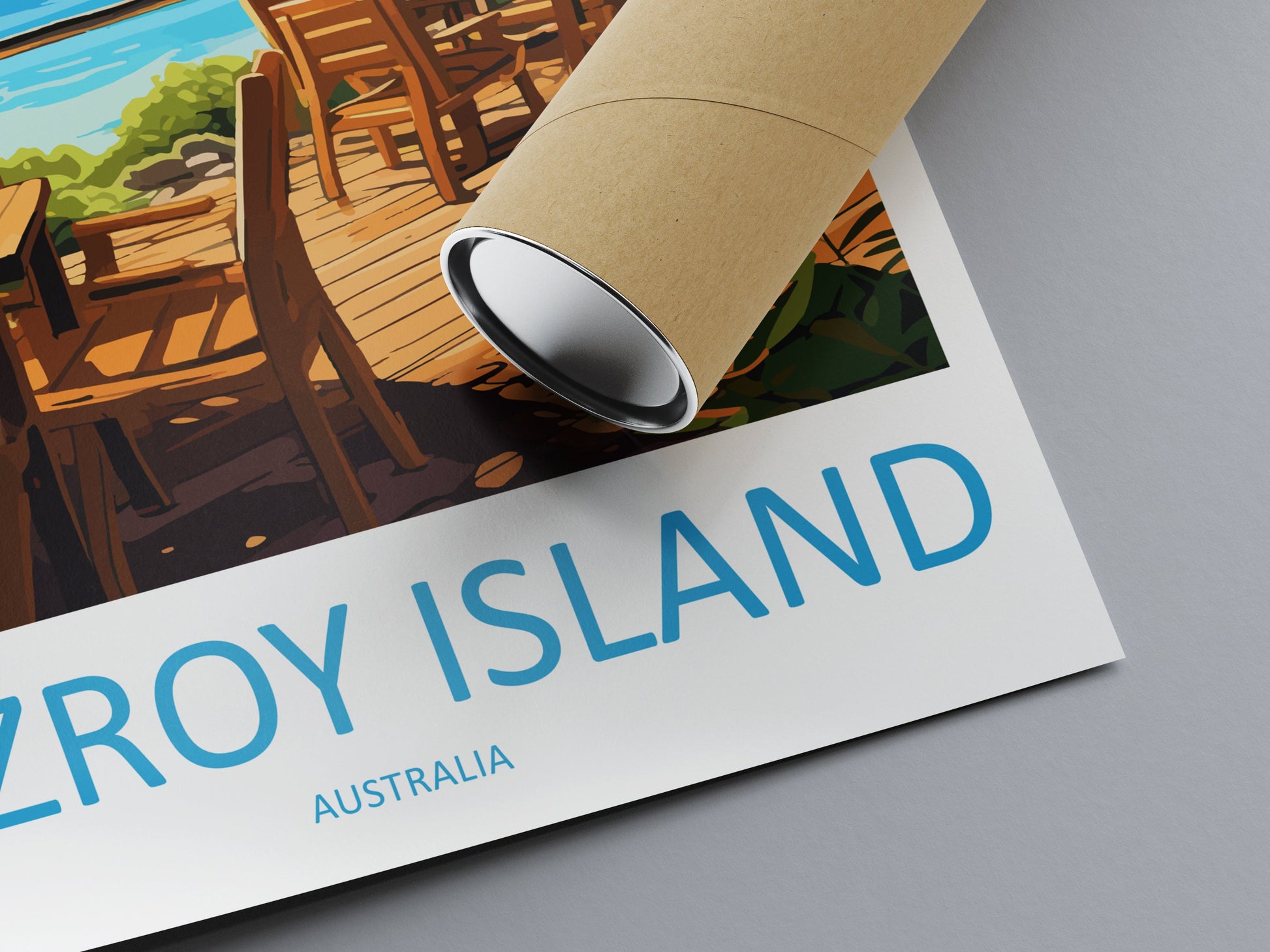 Fitzroy Island Travel Print Wall Art Fitzroy Island Wall Hanging Home Décor Fitzroy Island Gift Art Lovers Wall Art Australia Poster Deco