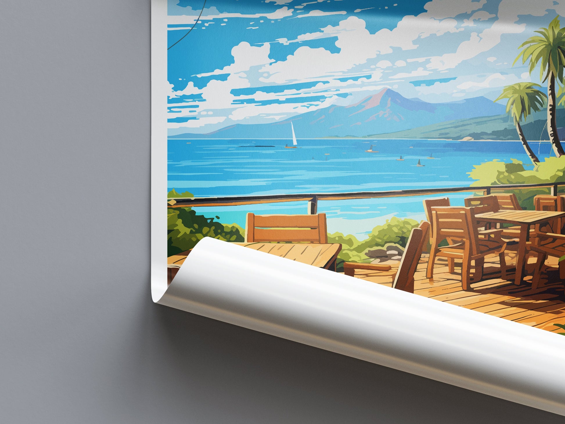 Fitzroy Island Travel Print Wall Art Fitzroy Island Wall Hanging Home Décor Fitzroy Island Gift Art Lovers Wall Art Australia Poster Deco