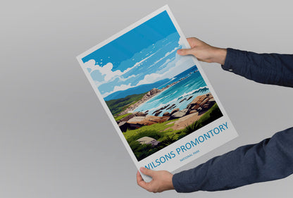 Wilsons Promontory National Park Travel Print Wall Art Wilsons Promontory Wall Hanging Home Décor Wilsons Promontory Gift Art Lovers Wall