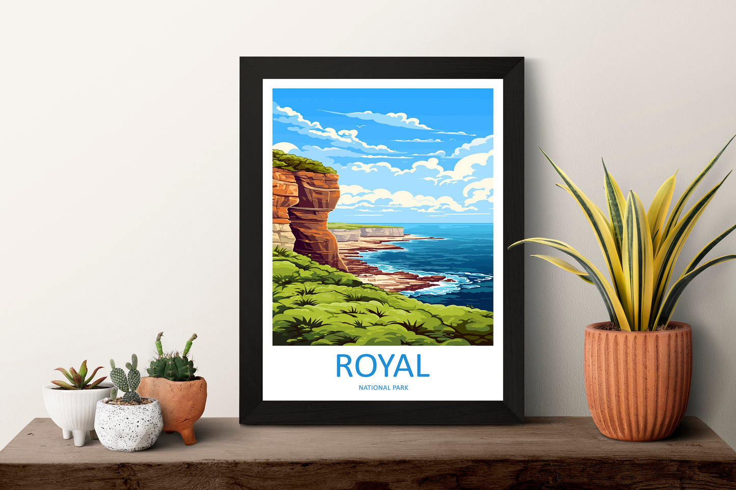 Royal National Park Travel Print Wall Art Royal National Park Wall Hanging Home Décor Royal National Park Gift Art Lovers Wall Art Australia