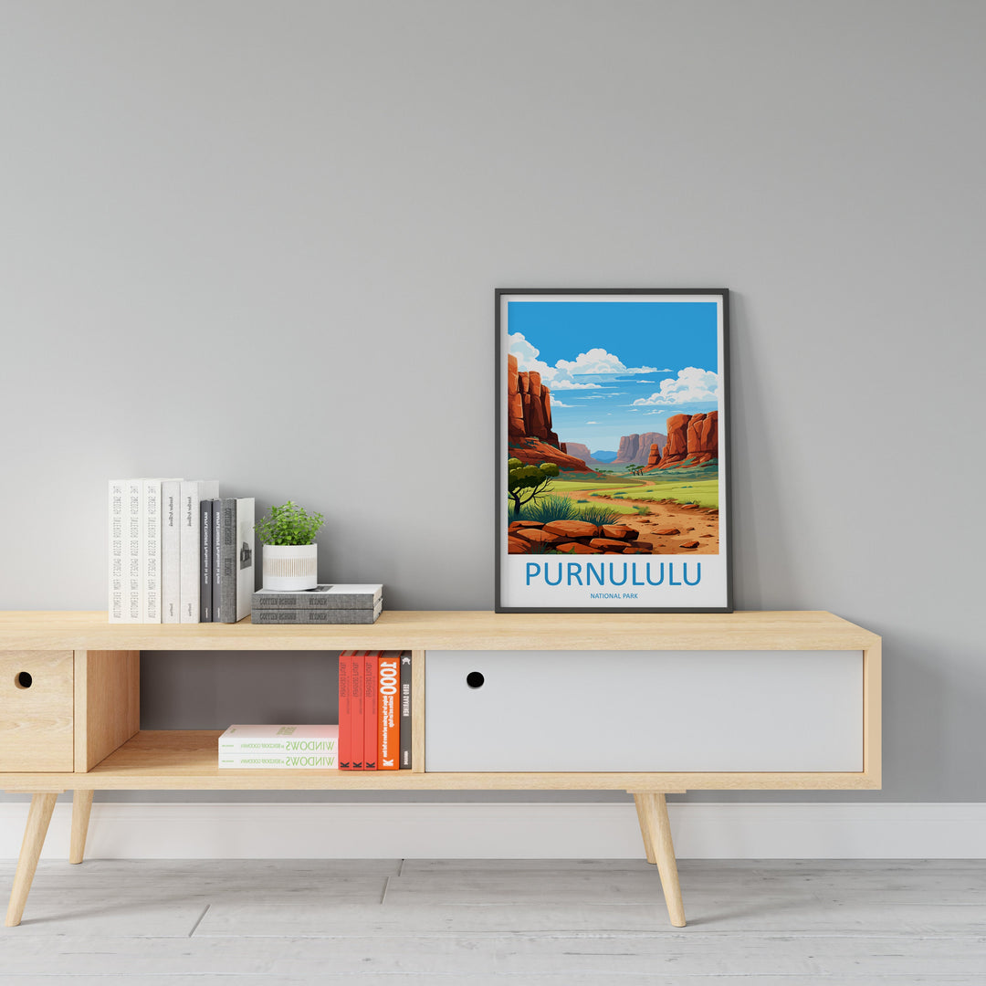 Purnululu National Park Travel Print Wall Purnululu Wall Hanging Home Décor Purnululu Gift Art Lovers Art Australia Wall Art Poster