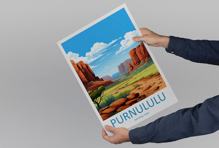 Purnululu National Park Travel Print Wall Purnululu Wall Hanging Home Décor Purnululu Gift Art Lovers Art Australia Wall Art Poster