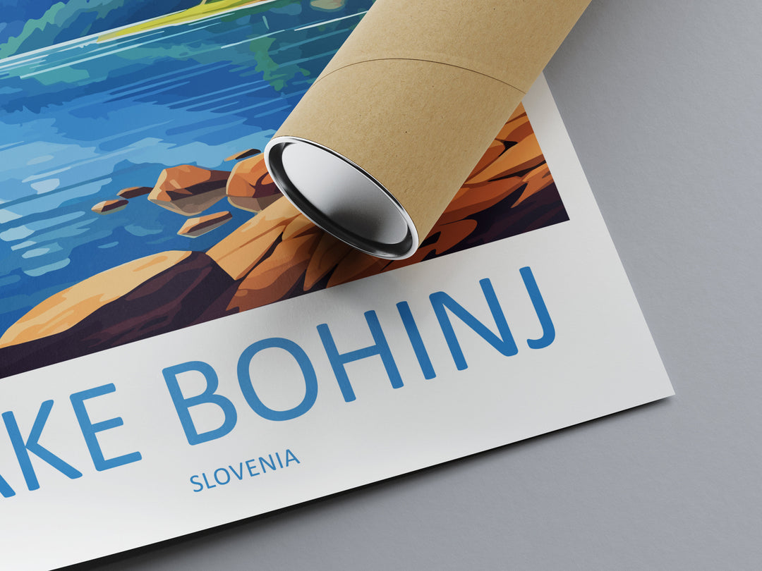 Lake Bohinj Travel Print Lake Bohinj Home Décor Slovenia Art Print Lake Bohinj Wall Print For Gift Wall Hanging Art Travel Slovenia Artwork