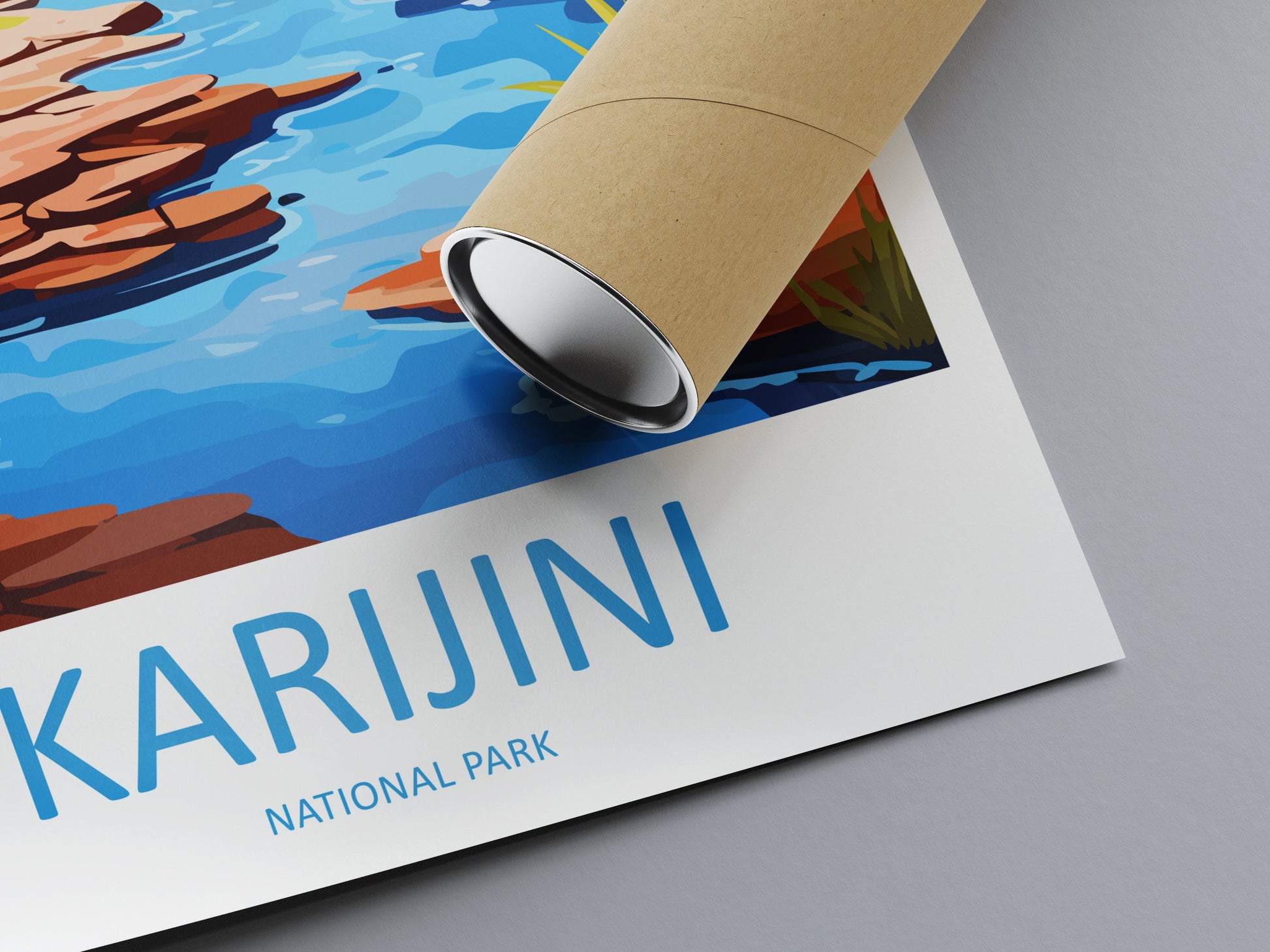 Karijini National Park Travel Print Wall Karijini National Park Wall Hanging Home Décor Karijini Gift Art Lovers Art Australia Art