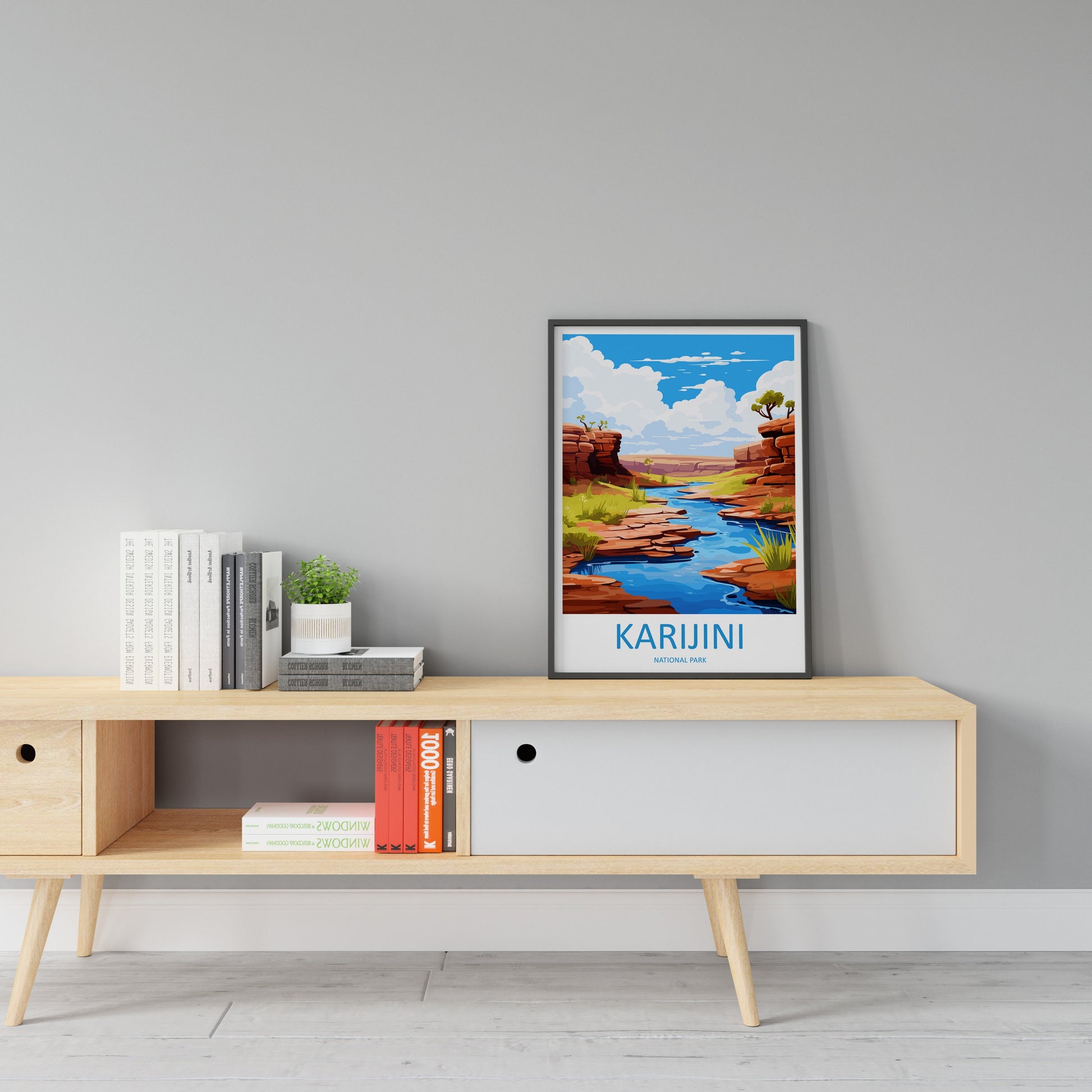 Karijini National Park Travel Print Wall Karijini National Park Wall Hanging Home Décor Karijini Gift Art Lovers Art Australia Art