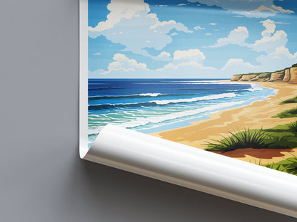 Great Sandy National Park Travel Print Wall Great Sandy National Park Wall Hanging Home Décor Great Sandy Gift Art Lovers Art Australia Art