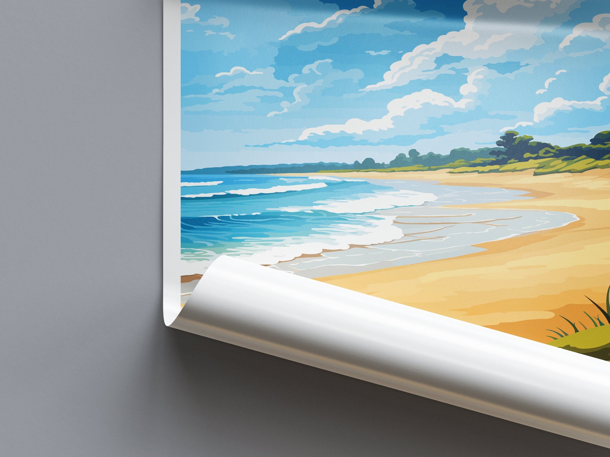 Great Sandy National Park Travel Print Wall Great Sandy National Park Wall Hanging Home Décor Great Sandy Gift Art Lovers Art Australia Art