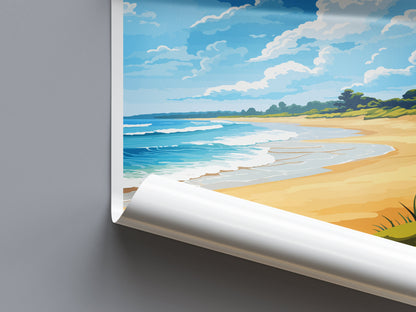 Great Sandy National Park Travel Print Wall Great Sandy National Park Wall Hanging Home Décor Great Sandy Gift Art Lovers Art Australia Art