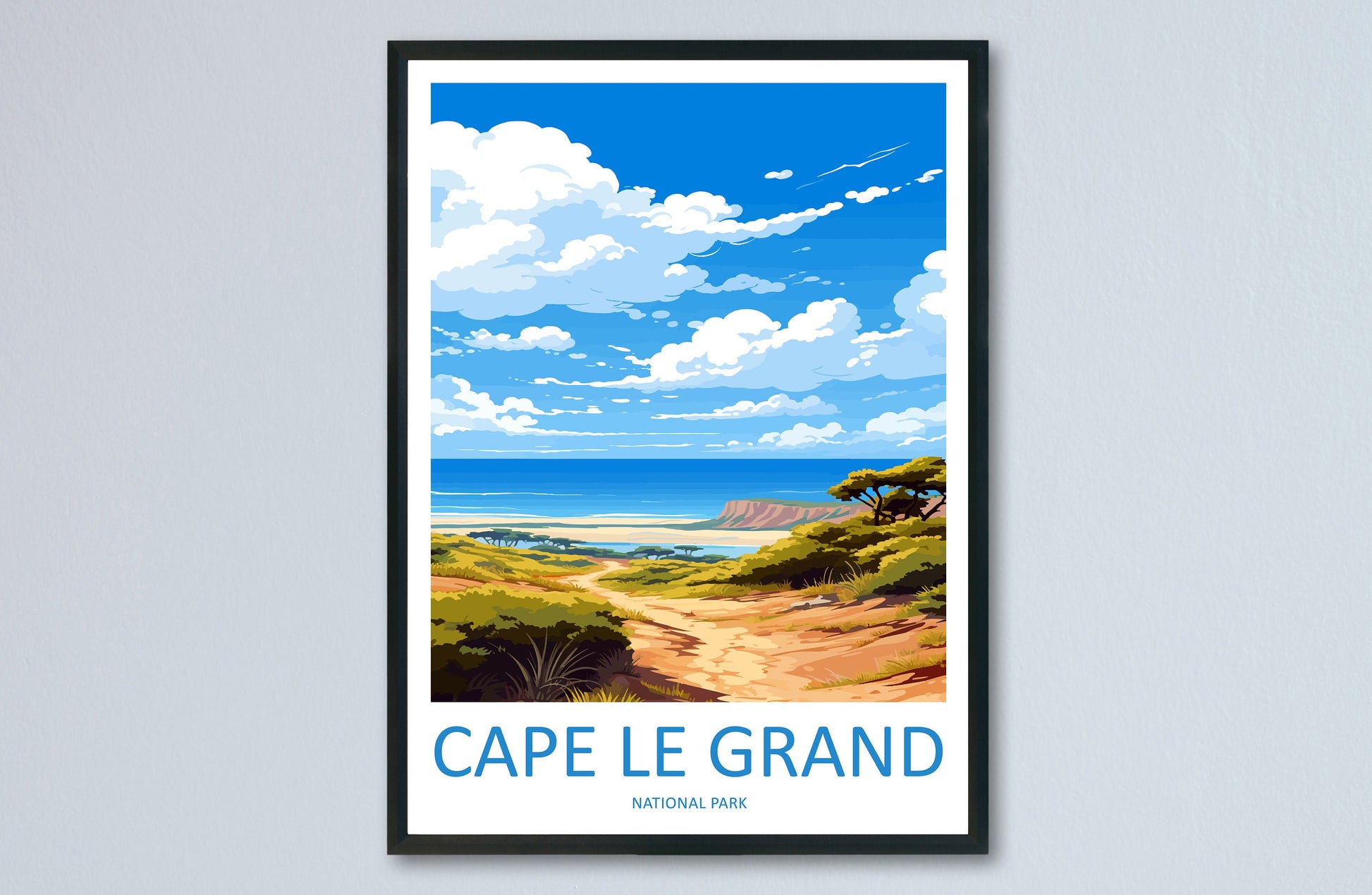 Cape Le Grand National Park Travel Print Wall Cape Le Grand National Park Wall Hanging Home Décor Cape Le Grand Gift Art Lovers Australia