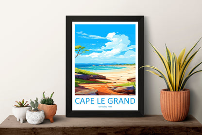 Cape Le Grand National Park Travel Print Wall Cape Le Grand National Park Wall Hanging Home Décor Cape Le Grand Gift Art Lovers Australia