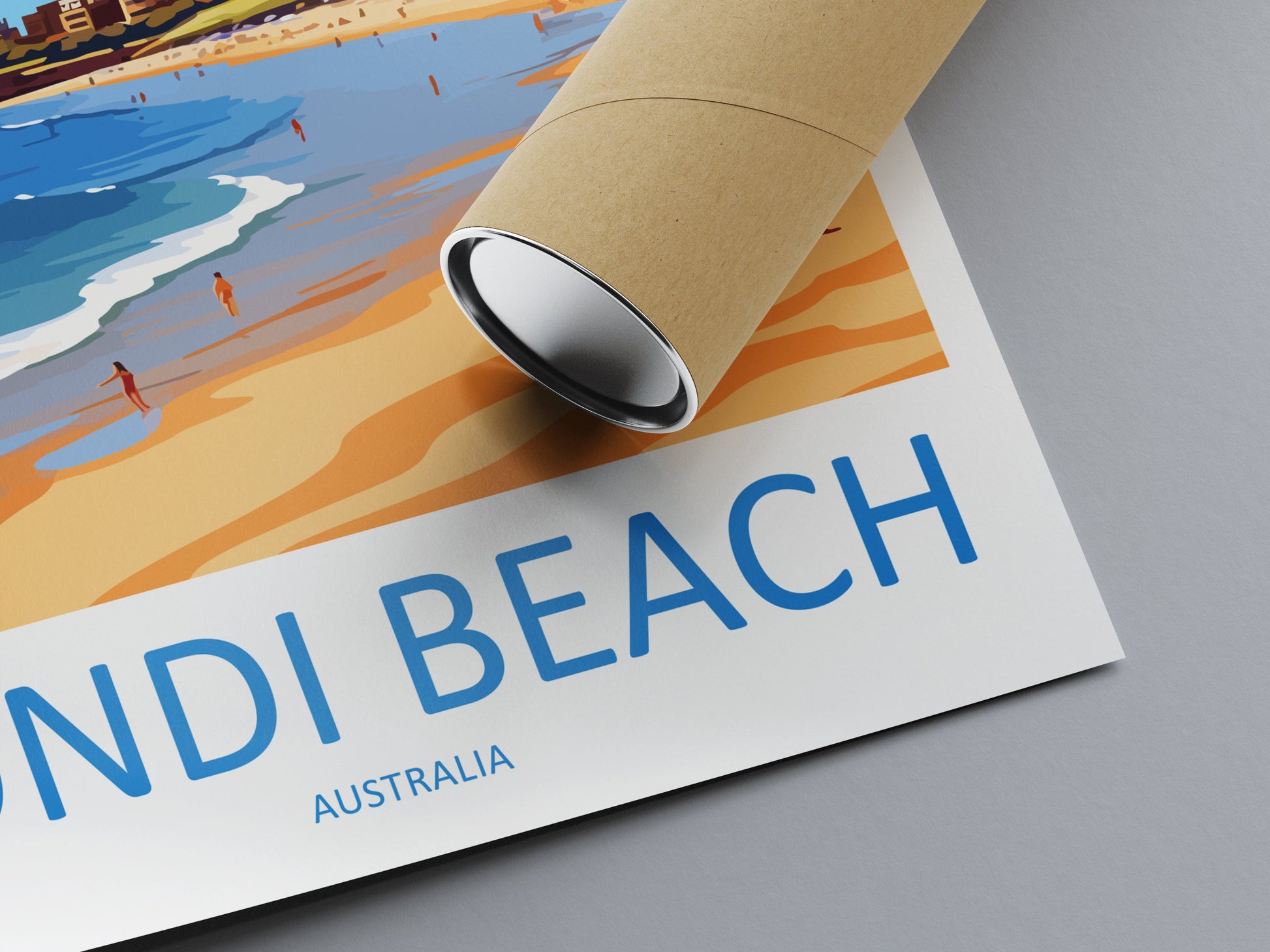 Bondi Beach Travel Print Wall Art Bondi Beach Wall Hanging Home Décor Bondi Beach Gift Art Lovers Wall Art Australia Poster Deco Gift