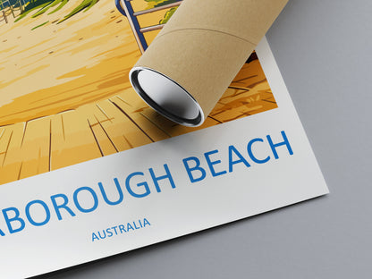 Scarborough Beach Travel Print Wall Art Scarborough Beach Wall Hanging Home Décor Scarborough Beach Gift Art Lovers Wall Art Australia
