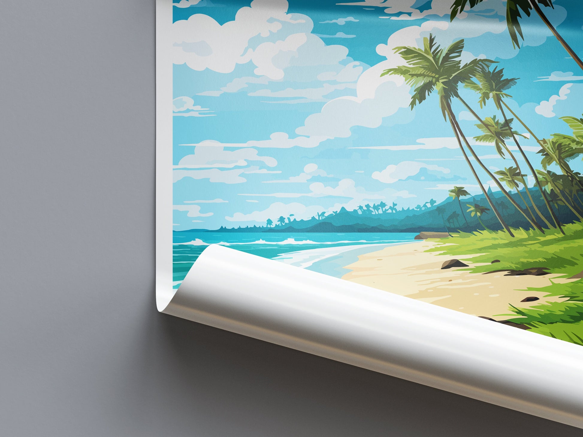 Palm Cove Beach Travel Print Wall Art Palm Cove Beach Wall Hanging Home Décor Palm Cove Beach Gift Art Lovers Wall Art Australia Poster