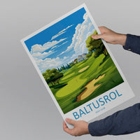 Baltusrol Golf Club Travel Print Wall Art Baltusrol Golf Club Wall Hanging Home Décor Baltusrol Golf Club Art Gift Art Lovers Golf Art