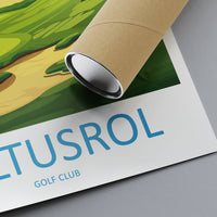 Baltusrol Golf Club Travel Print Wall Art Baltusrol Golf Club Wall Hanging Home Décor Baltusrol Golf Club Art Gift Art Lovers Golf Art