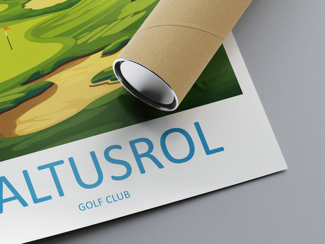 Baltusrol Golf Club Travel Print Wall Art Baltusrol Golf Club Wall Hanging Home Décor Baltusrol Golf Club Art Gift Art Lovers Golf Art