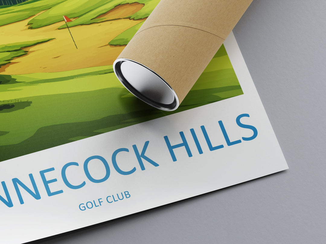 Shinnecock Hills Golf Travel Print Wall Art Shinnecock Hills Golf Course Wall Hanging Home Décor Shinnecock Hills Golf Gift Art Lovers