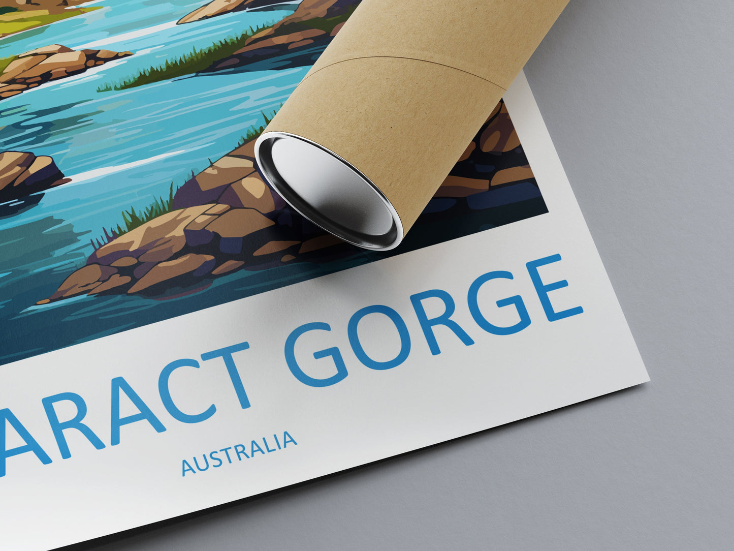 Cataract Gorge Travel Print Wall Art Cataract Gorge Wall Hanging Home Décor Cataract Gorge Gift Art Lovers Wall Art Australia Poster Art