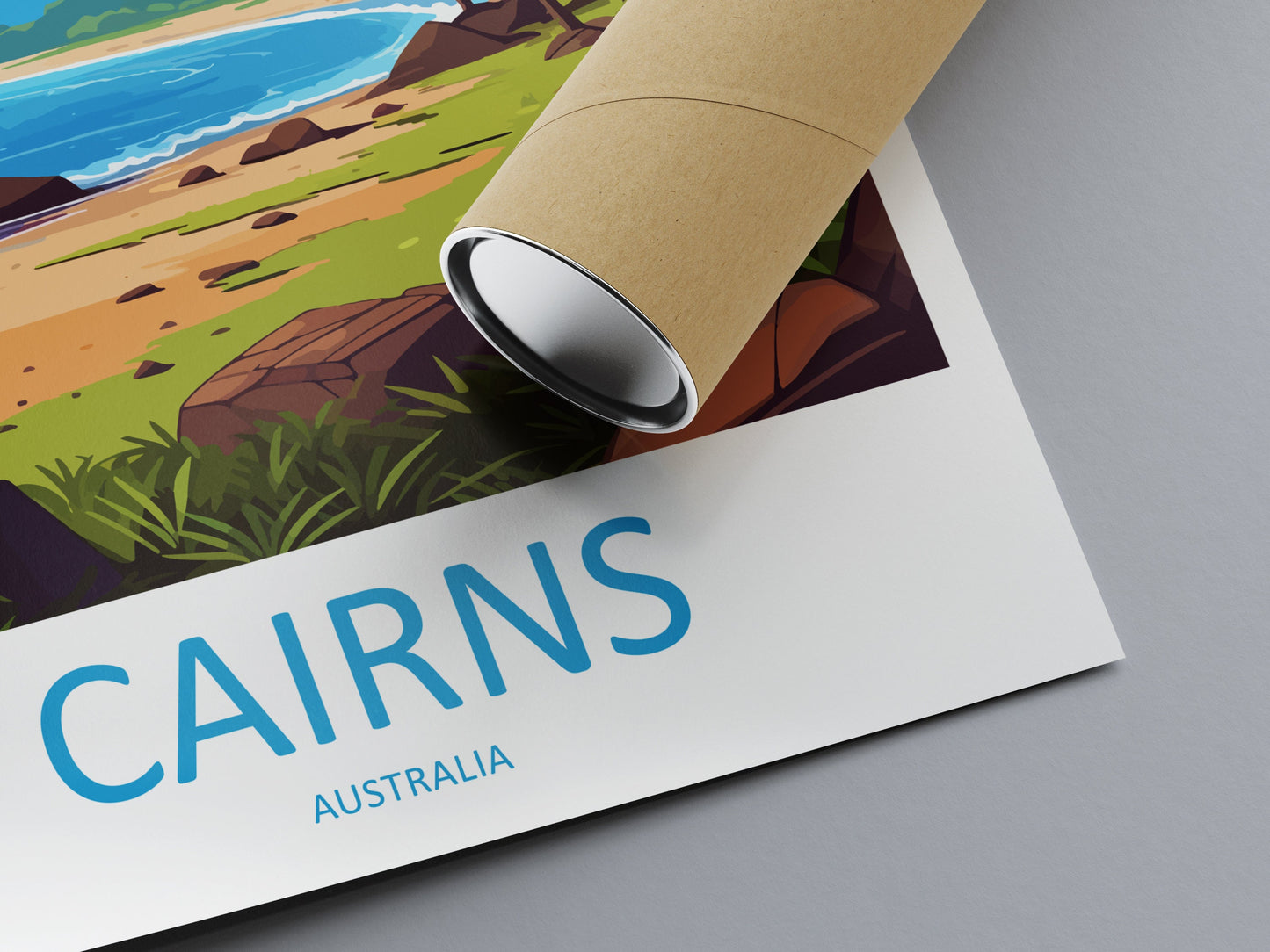 Cairns Travel Print Wall Art Cairns Wall Hanging Home Décor Cairns Gift Art Lovers Wall Art Australia Poster Art