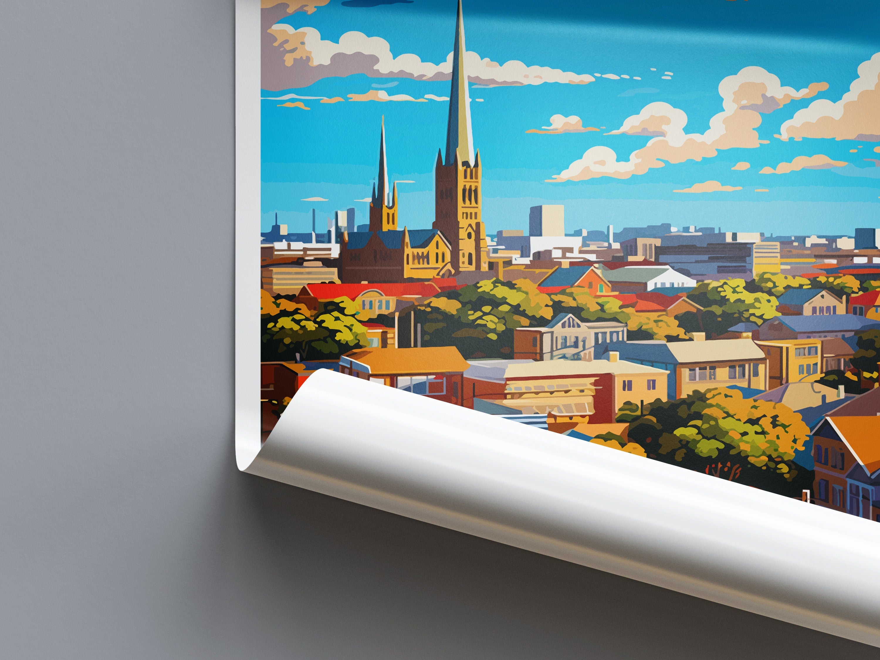 Adelaide Travel Print Wall Art Adelaide Wall Hanging Home Décor Adelaide Gift Art Lovers Wall Art Australia Poster Art