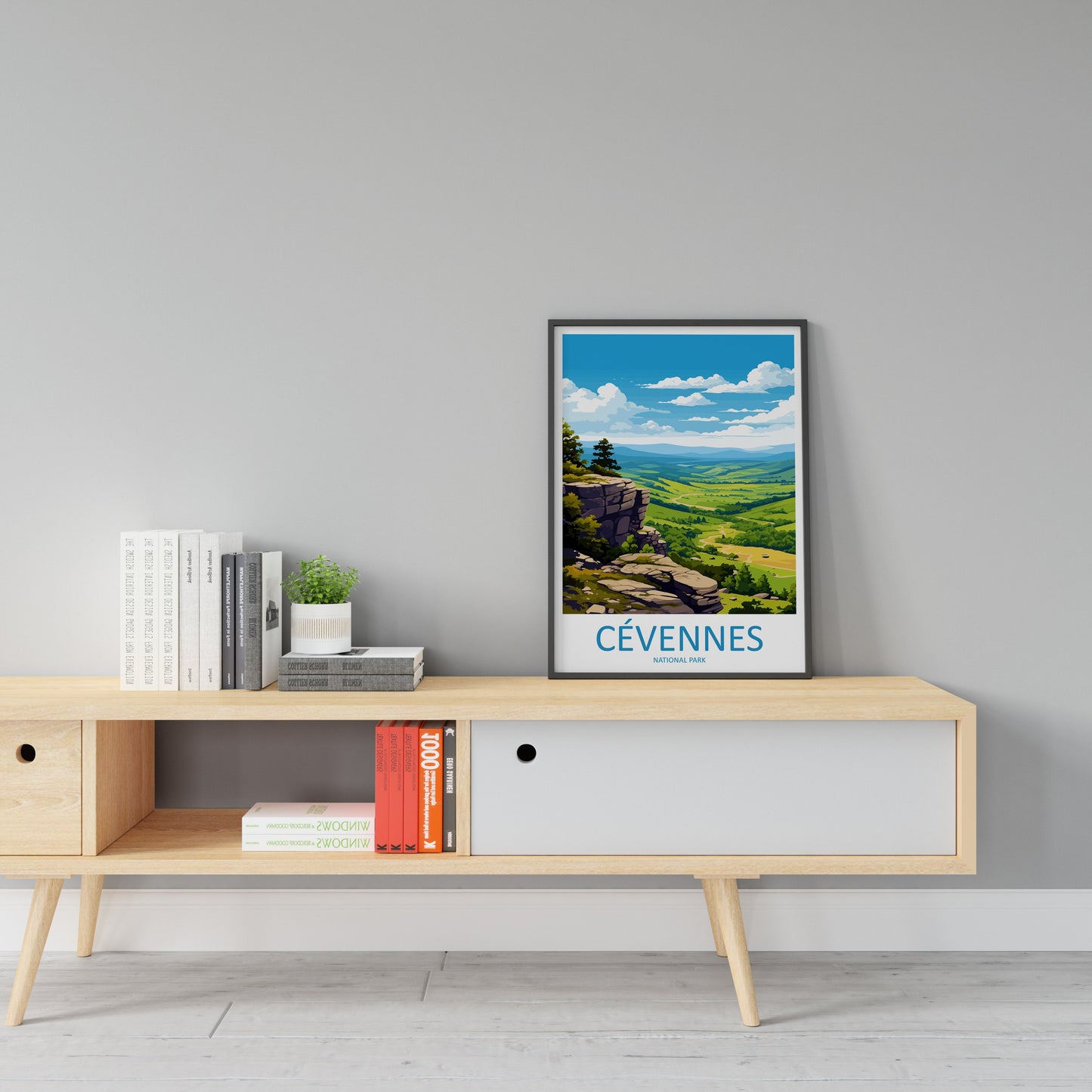 Cévennes National Park Travel Print Wall Art Cévennes Wall Hanging Home Décor Cévennes Gift Art Lovers France Art Lover Gift Antibes Print