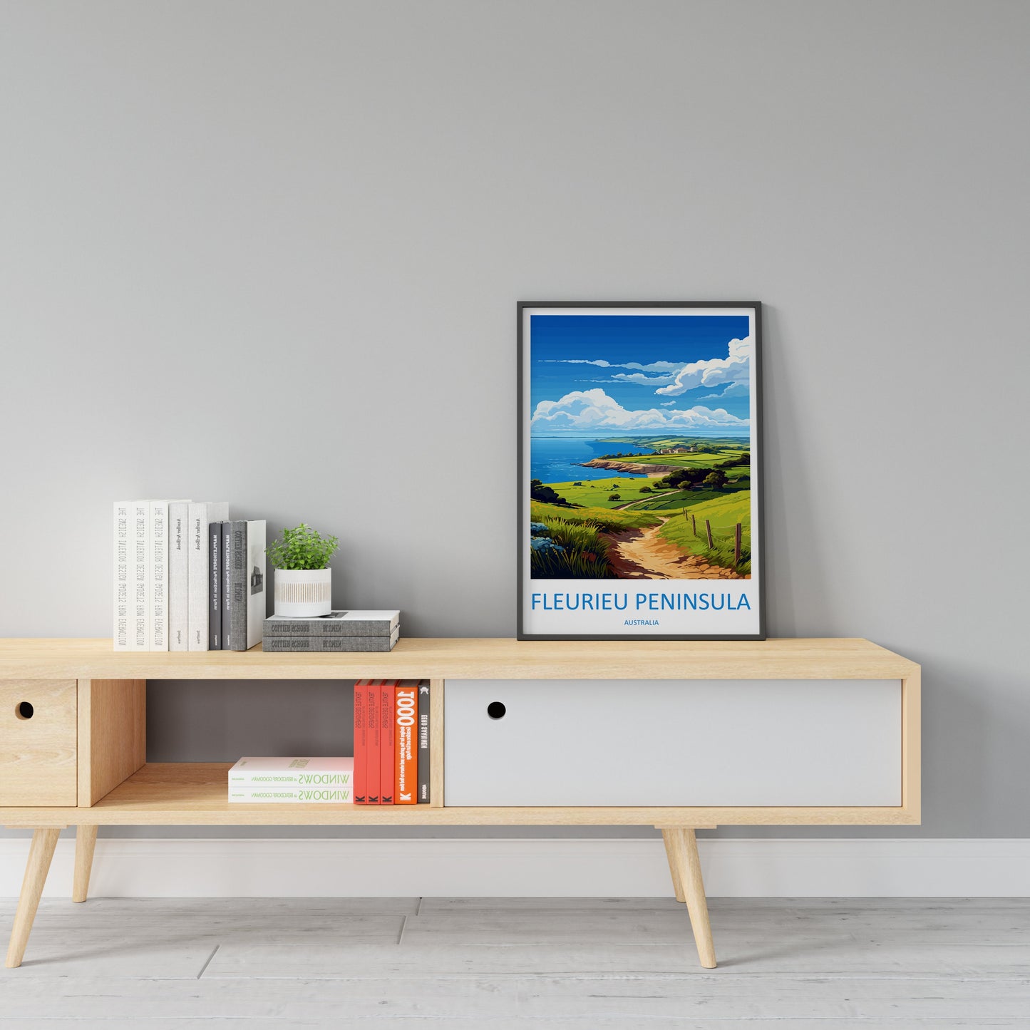 Fleurieu Peninsula Travel Print Wall Art Fleurieu Peninsula Wall Hanging Home Décor Fleurieu Peninsula Gift Art Lovers Wall Art Australia
