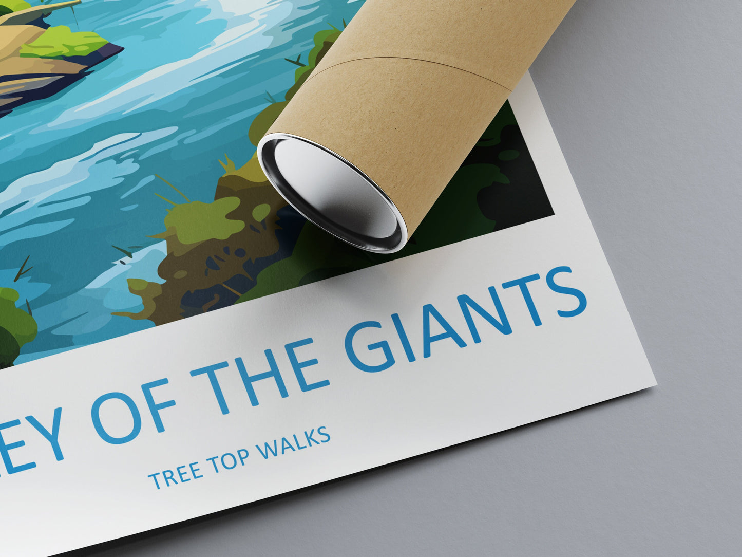 Valley Of The Giants Tree Top Walks Travel Print Wall Art Valley Of The Giants Wall Hanging Home Décor Valley Of The Giants Gift Art Lovers