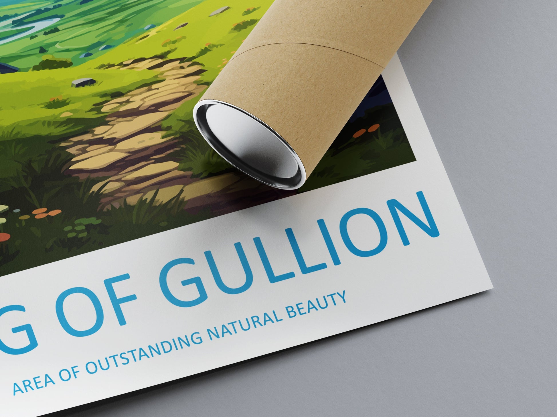 Ring Of Gullion Travel Print Wall Art Ring Of Gullion Wall Hanging Home Decor Ring Of Gullion Gift Art Lovers Wall Art AONB Wall Print