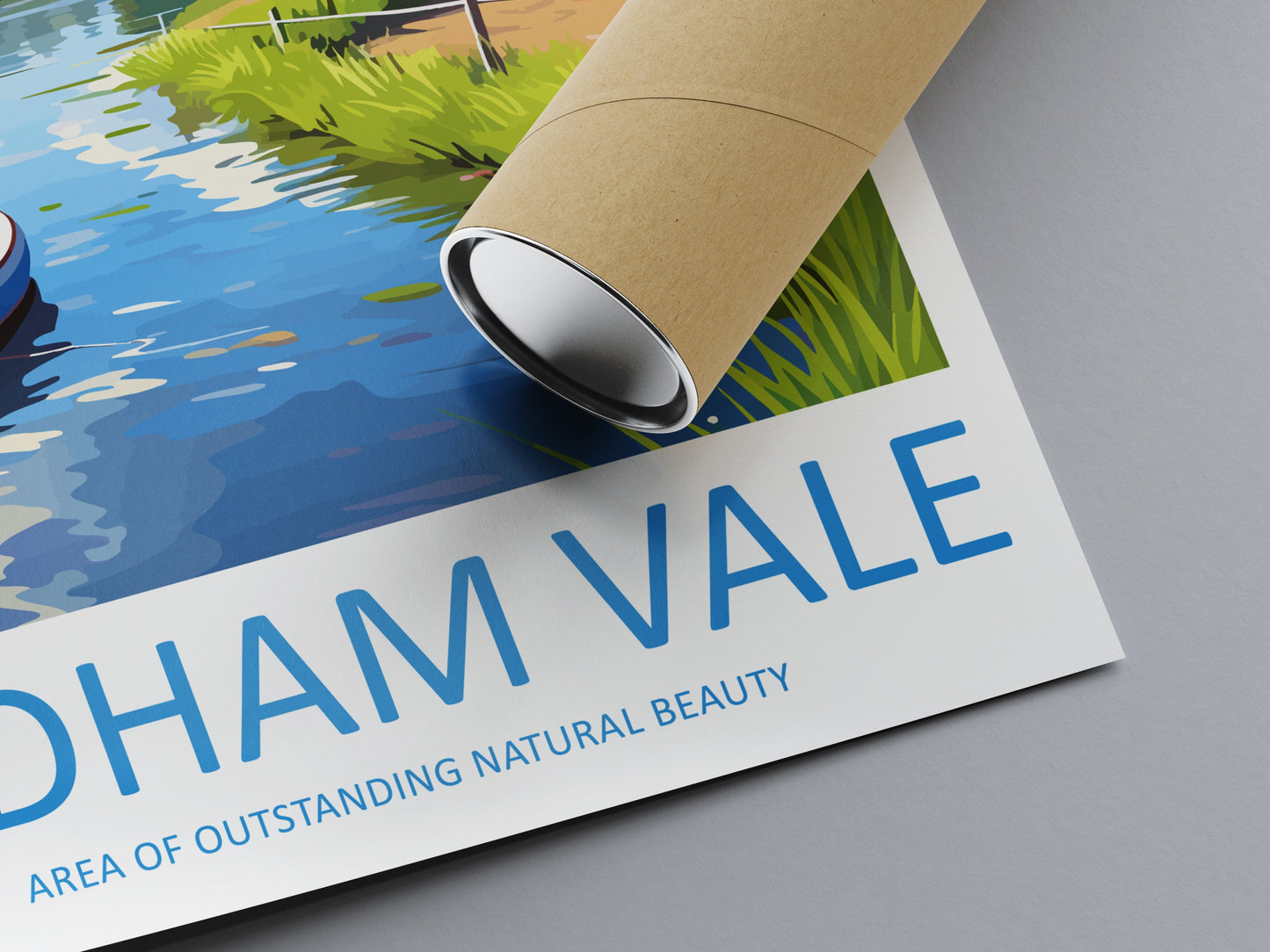 Dedham Vale Travel Print Wall Art Dedham Vale Wall Hanging Home Decor Dedham Vale Gift Art Lovers Wall Art AONB Print