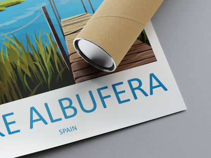 Lake Albufera Travel Print Wall Art Lake Albufera Wall Hanging Home Décor Lake Albufera Gift Art Lovers Spain Art Lover Gift Ibiza Wall Déco