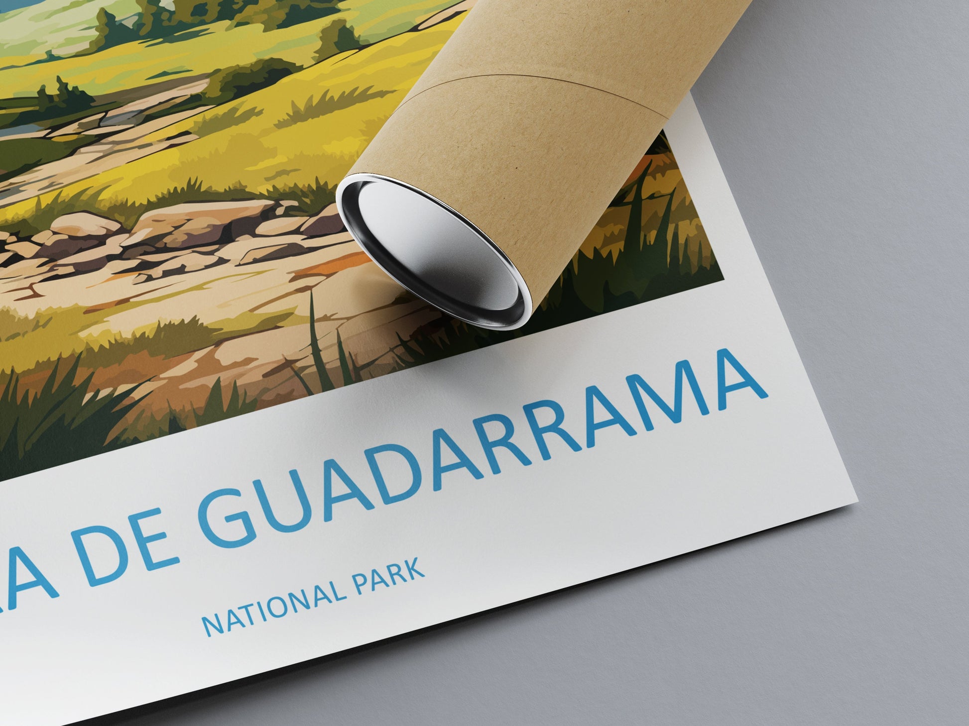 Sierra De Guadarrama National Park Travel Print Wall Art Picos Sierra De Guadarrama National Park Wall Hanging Home Décor Sierra Guadarrama
