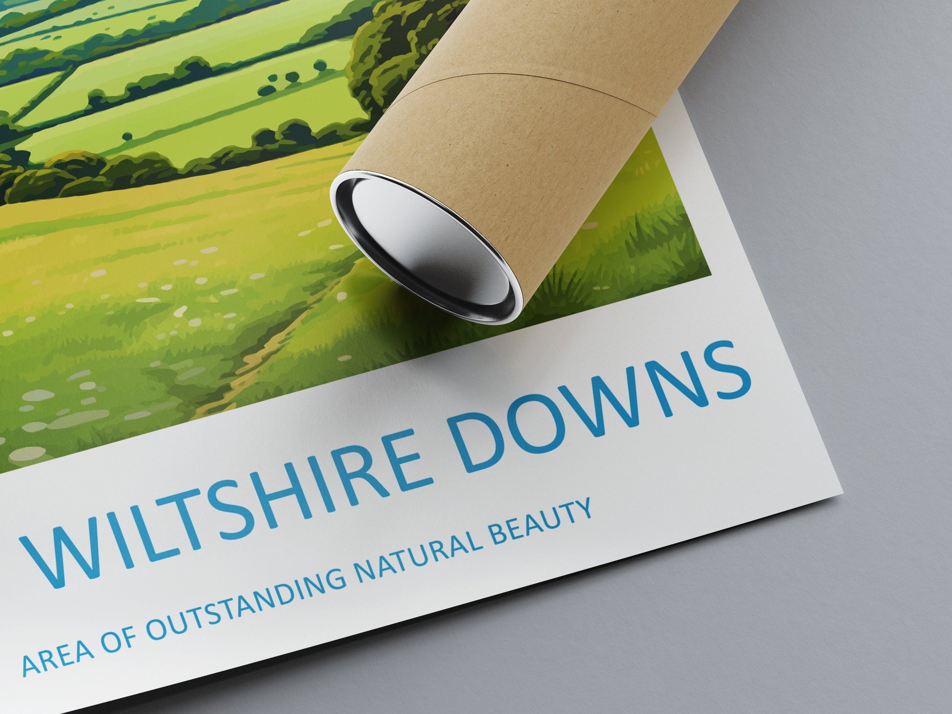West Wiltshire Downs Travel Print Wall Art West Wiltshire Downs Wall Hanging Home Decor West Wiltshire Downs Gift Art Lovers Wall Art AONB