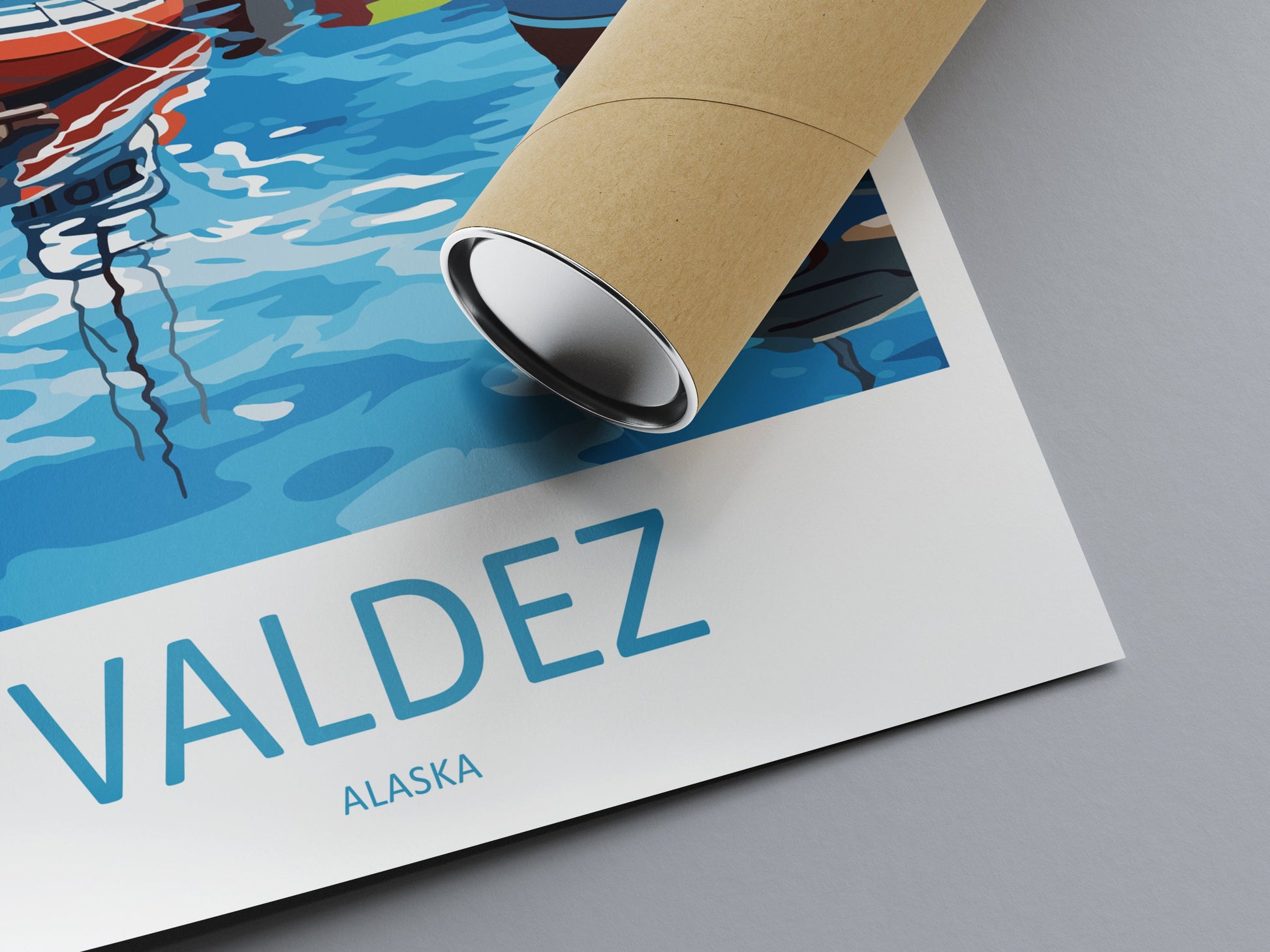 Valdez Travel Print Wall Art Valdez Wall Hanging Home Décor Valdez Gift Art Lovers Alaska Art Lover Gift Valdez Artwork Poster