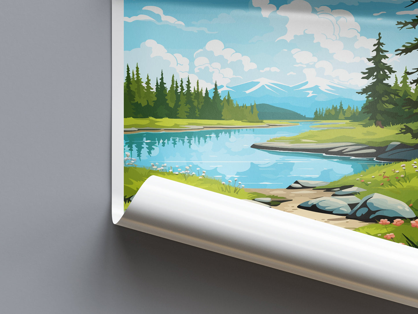 Soldotna Travel Print Wall Art Soldotna Wall Hanging Home Décor Soldotna Gift Art Lovers Alaska Art Lover Gift Soldotna Artwork Poster
