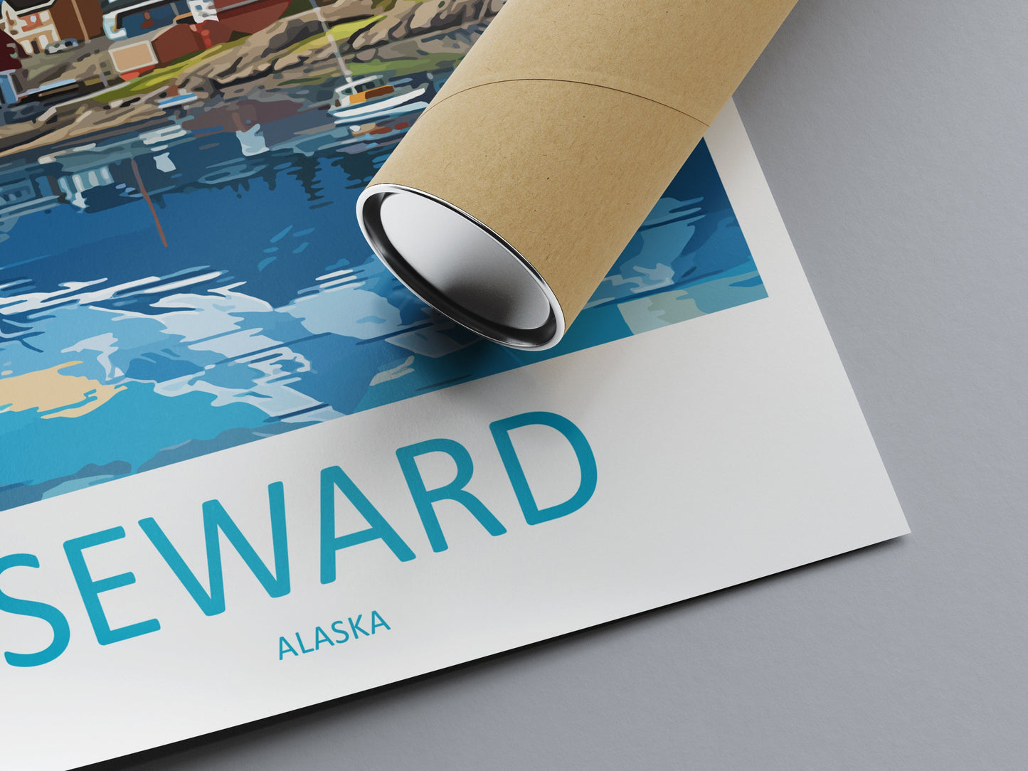 Seward Travel Print Wall Art Seward Wall Hanging Home Décor Seward Gift Art Lovers Alaska Art Lover Gift Seward Artwork
