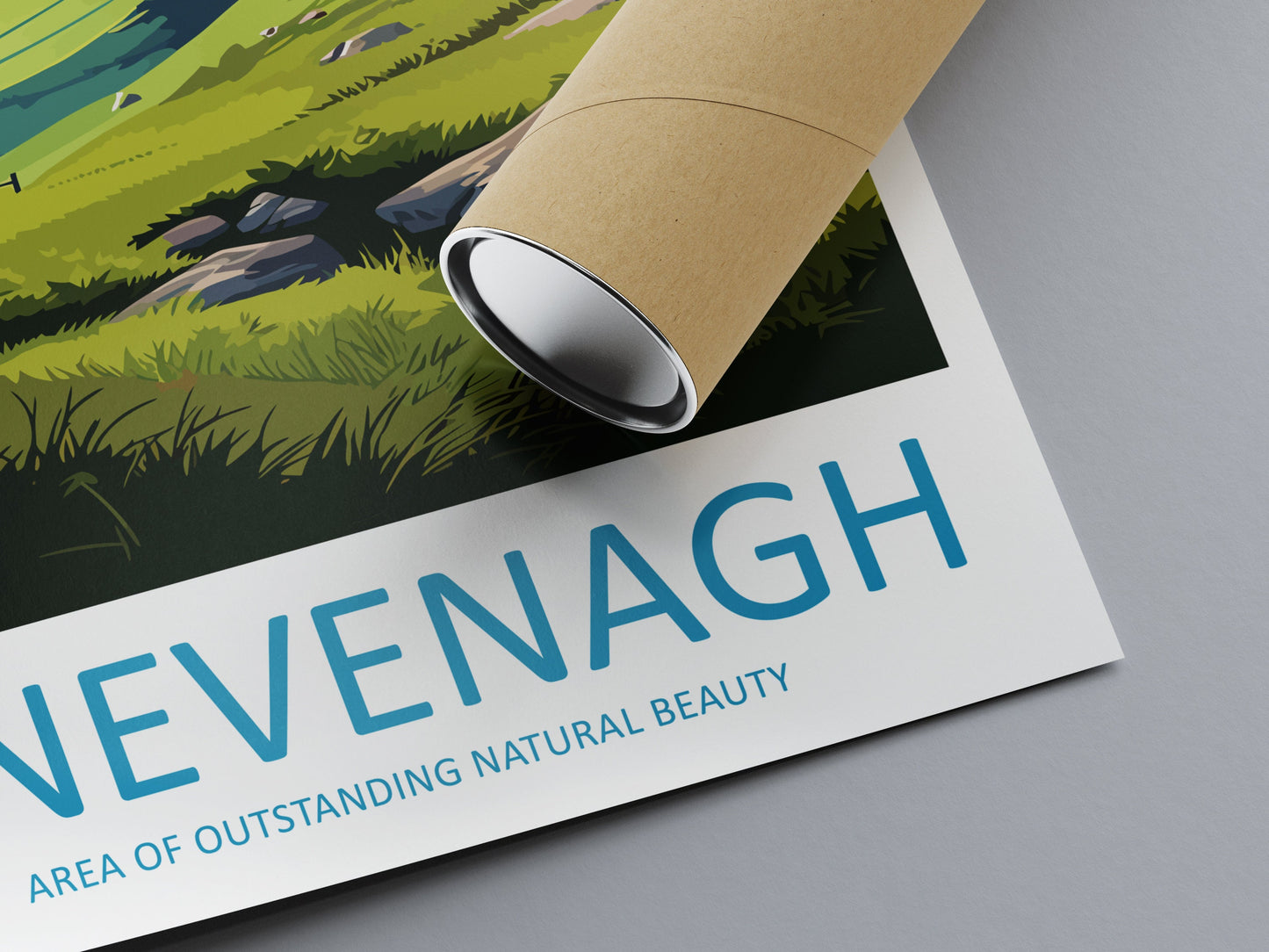 Binevenagh Travel Print Wall Art Binevenagh Wall Hanging Home Decor Binevenagh Gift Art Lovers Wall Art AONB Print