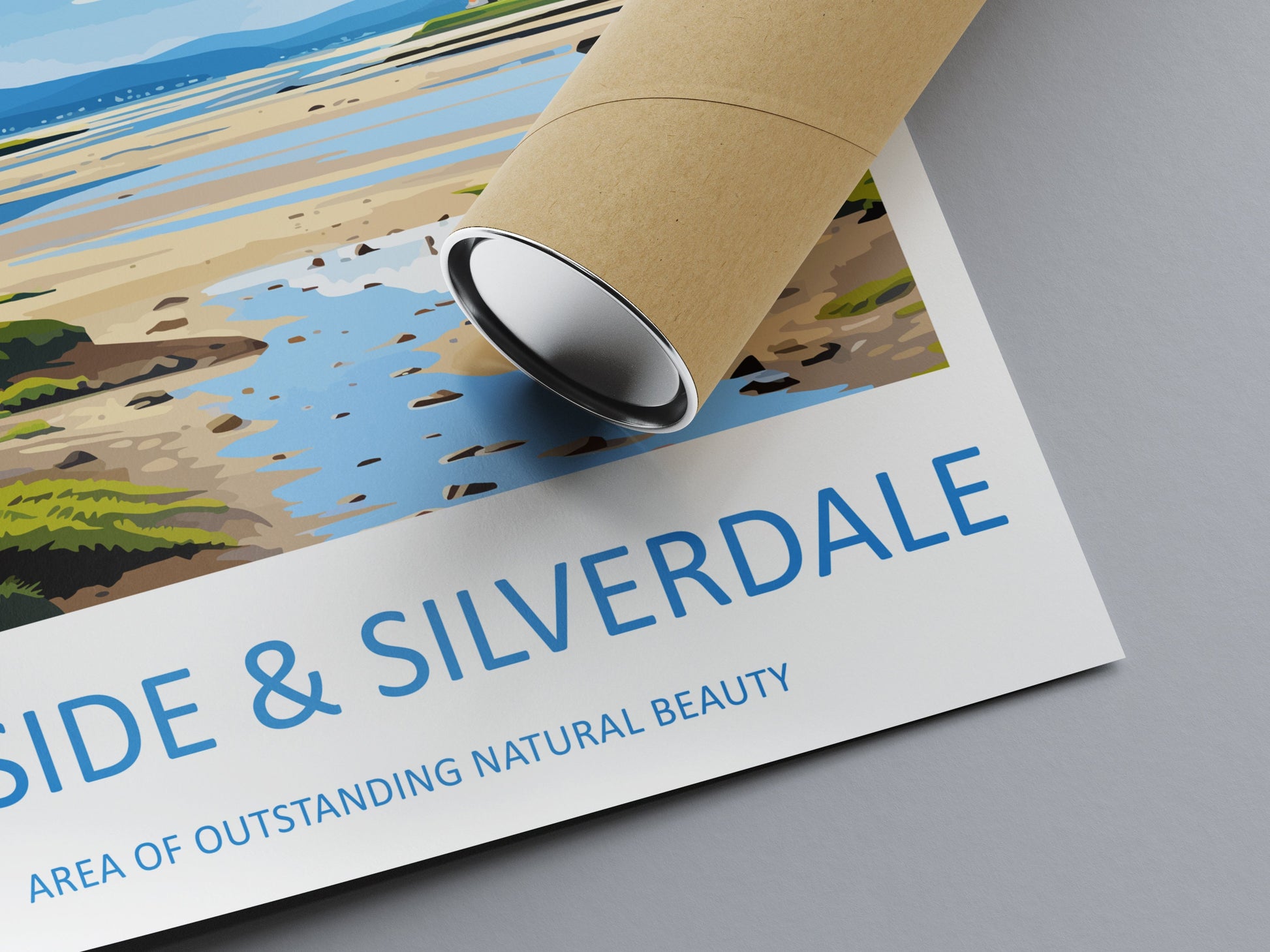 Arnside And Silverdale Travel Print Wall Art Arnside And Silverdale Wall Hanging Home Decor Arnside And Silverdale Gift Art Lovers AONB