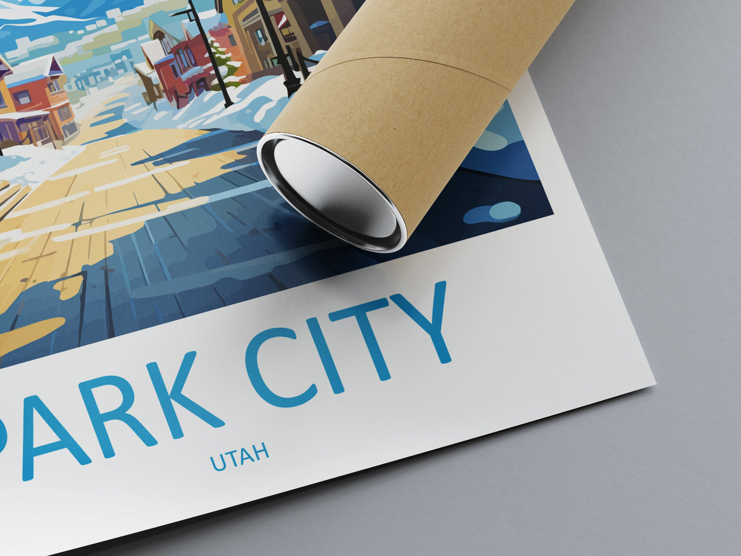 Park City Travel Print Wall Art Park City Wall Hanging Home Décor Park City Gift Art Lovers Utah Art Lover Gift Travel Poster