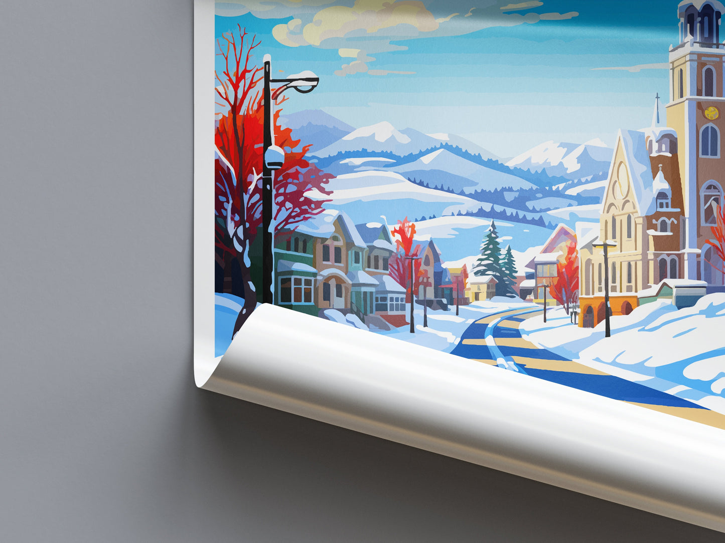 Park City Travel Print Wall Art Park City Wall Hanging Home Décor Park City Gift Art Lovers Utah Art Lover Gift Travel Poster